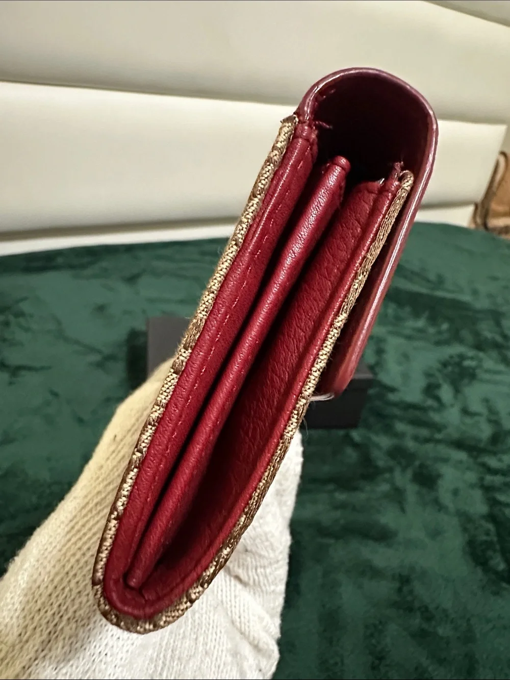 Christian Dior Canvas Wallet